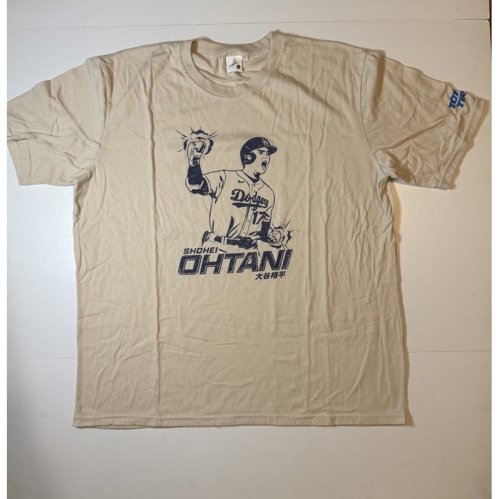 2024 Los Angeles Dodgers Shohei Ohtani Toyo Tires Shirt Giveaway Men's XL